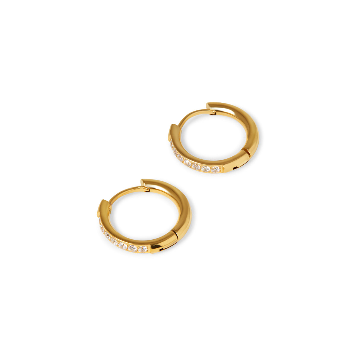Arielle Stone Hoop Earring