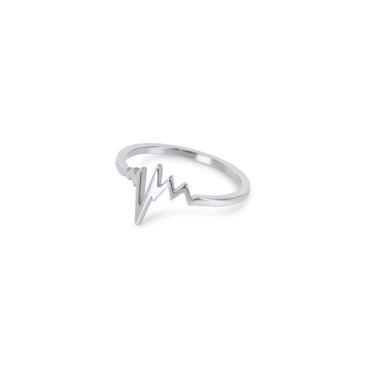Rhythm Of Love Ring - Silver