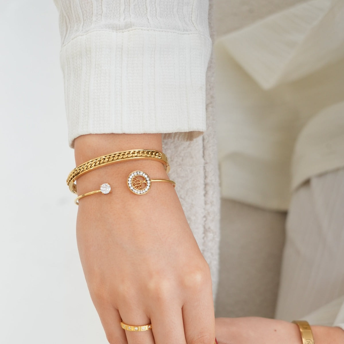 Tree Of Life Stone Bracelet