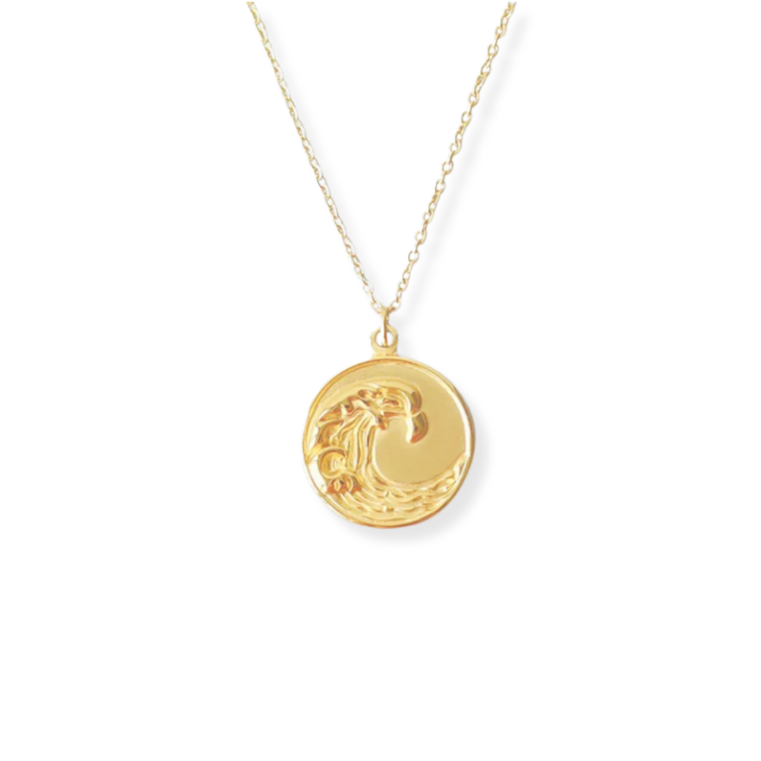 Delilah Ocean Pendant Necklace