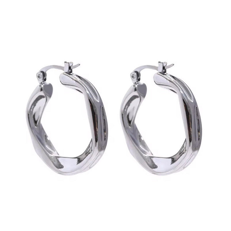 Twist Hoop Earrings