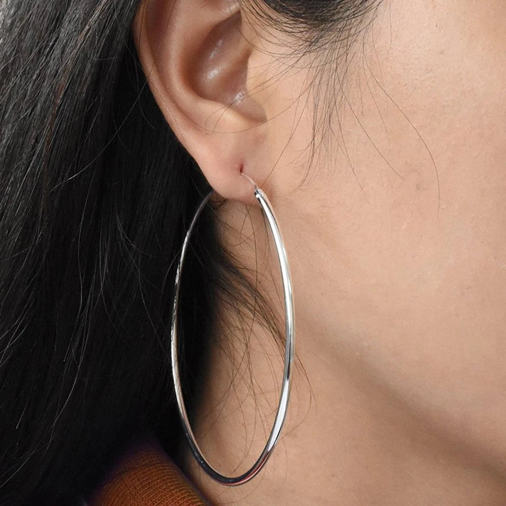 Yvaine Large Hoop Earrings