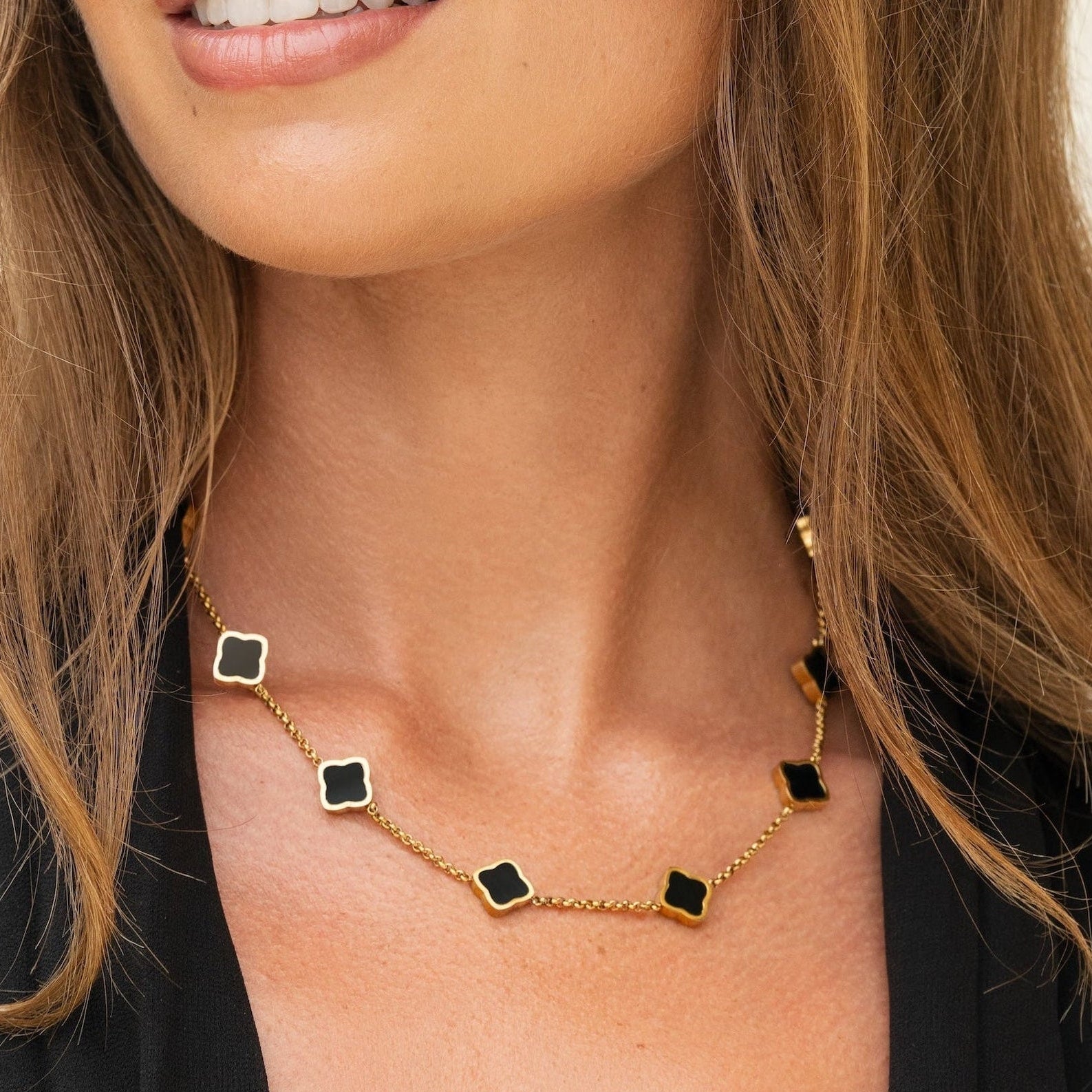 Celine Clover Necklace