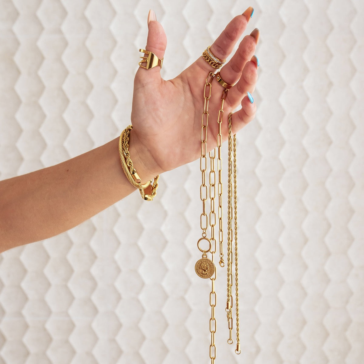 10 Cent Toggle Necklace