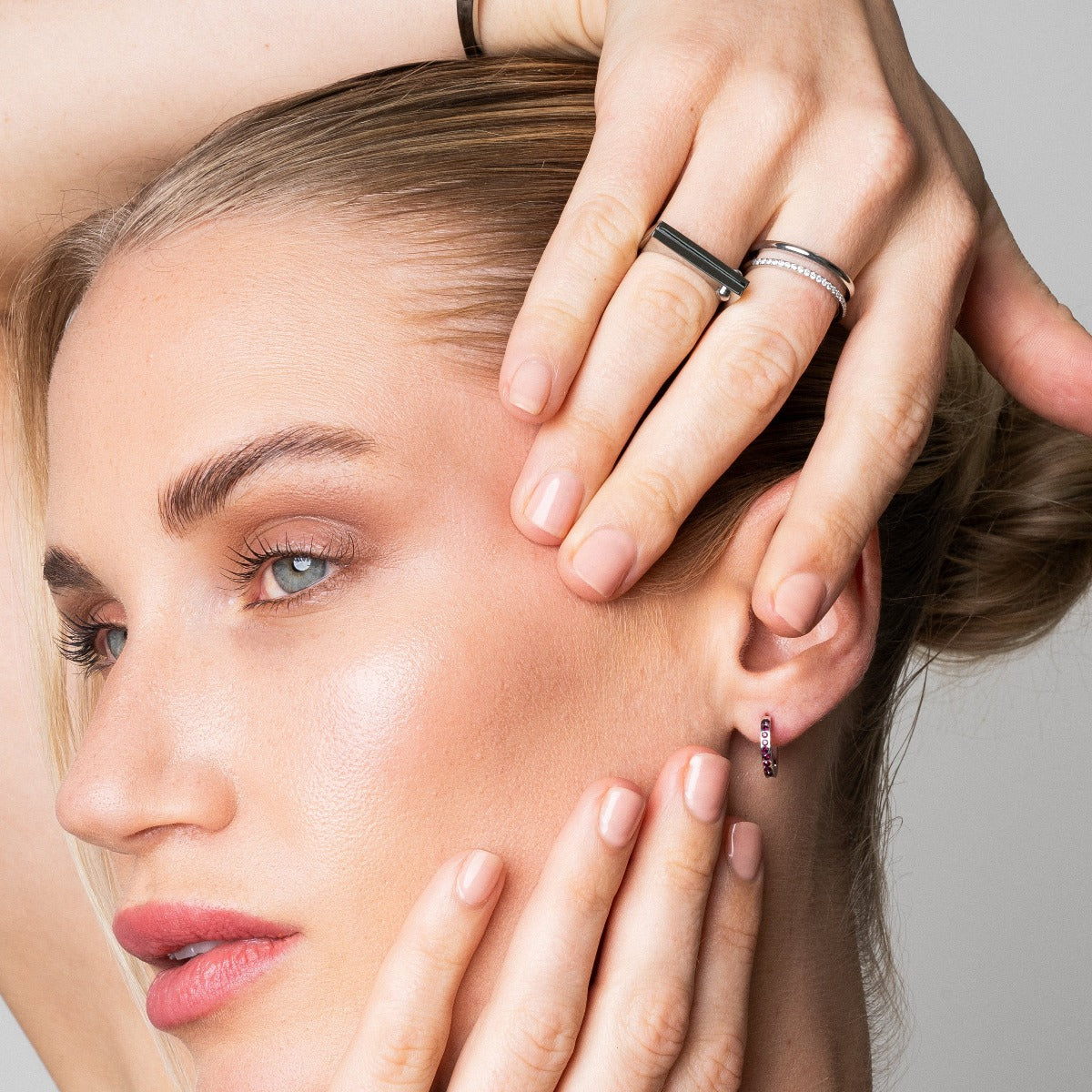 Vienna Double Ring - Silver