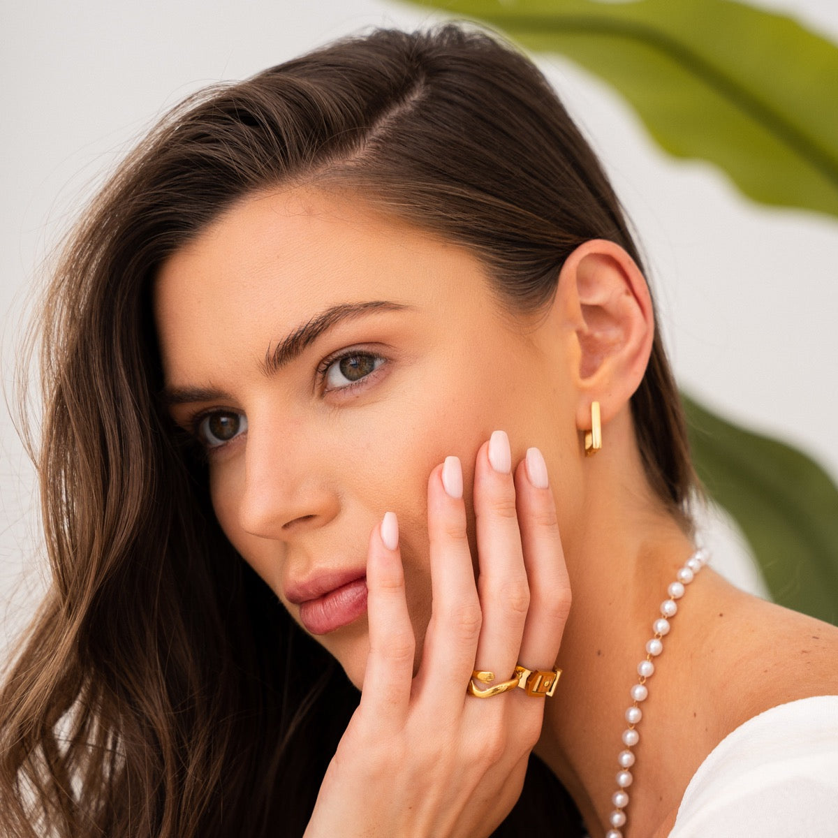 Nova Earrings 18K Gold Plated