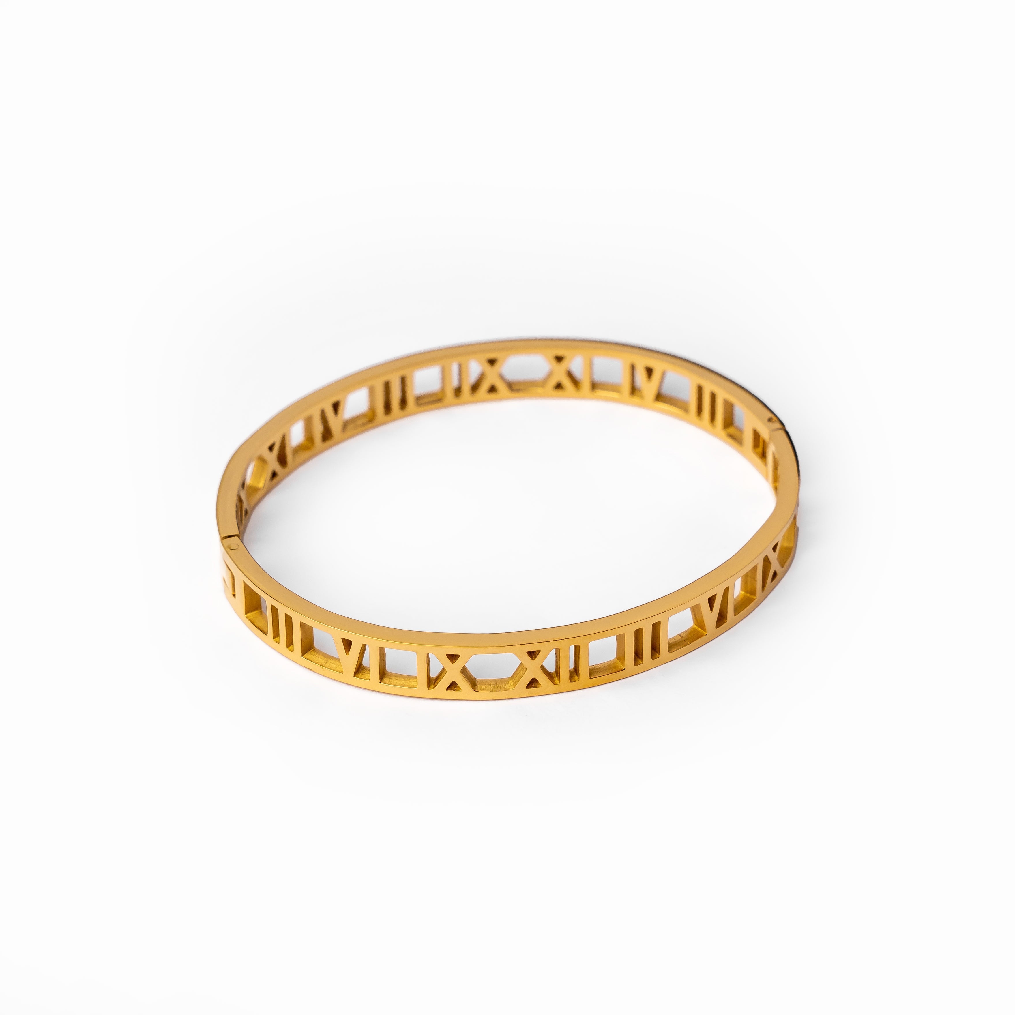 Hollow Numerals Bracelet