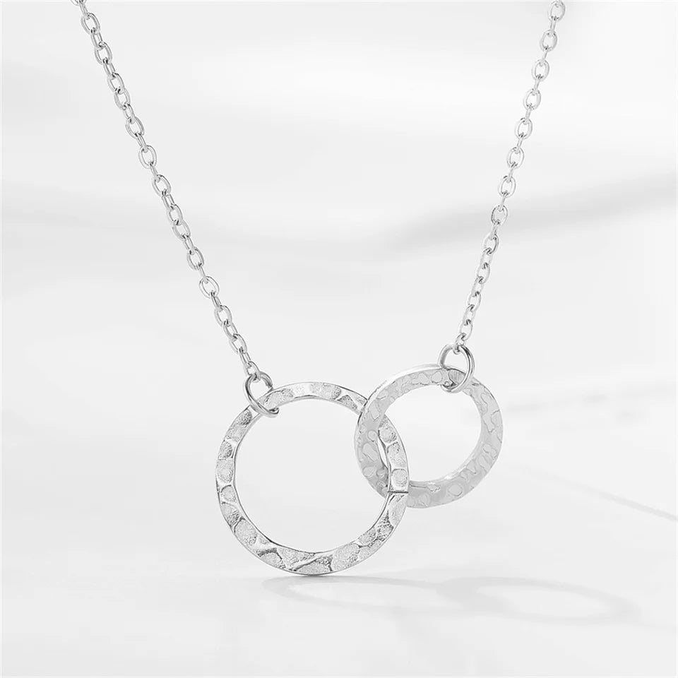 Aurielle Double Pendant Necklace
