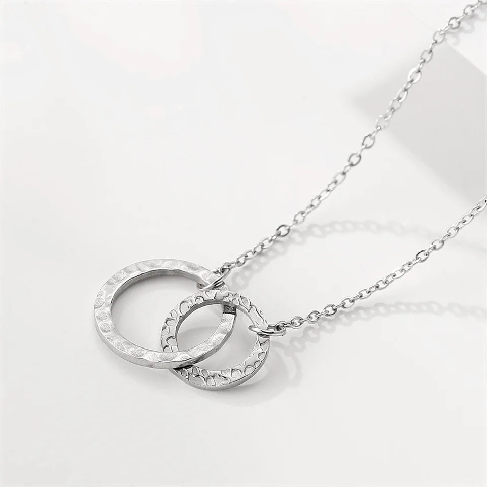 Aurielle Double Pendant Necklace
