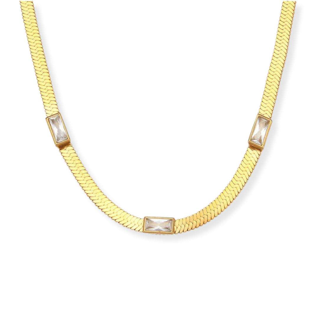 Eve Herringbone Necklace