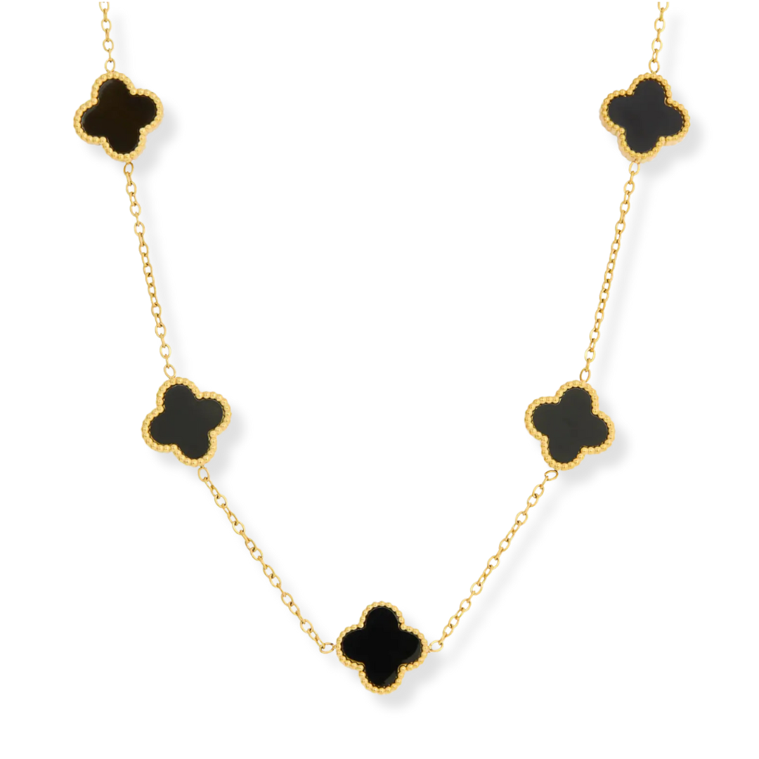 Black Clover Necklace