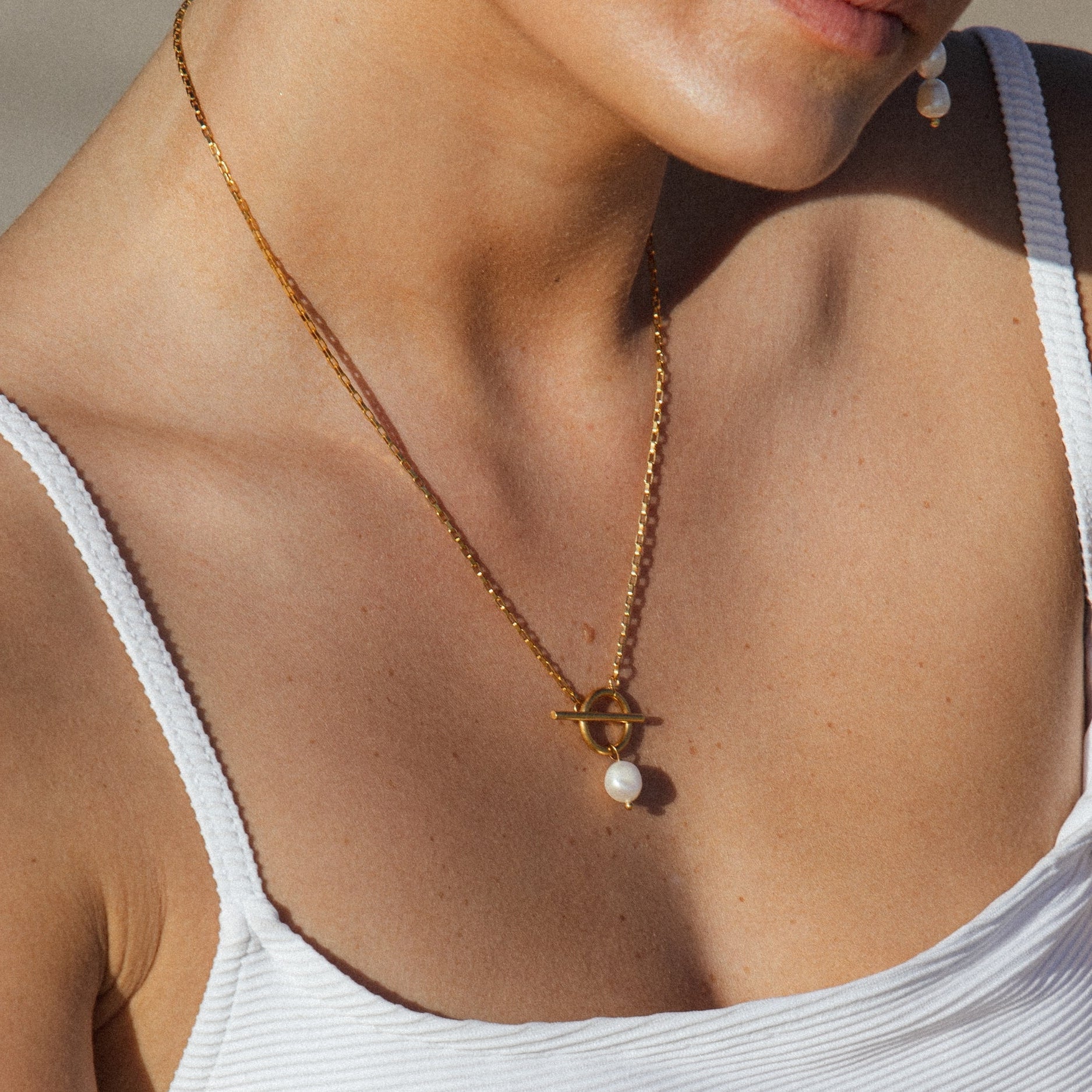 Ellen Pearl Necklace