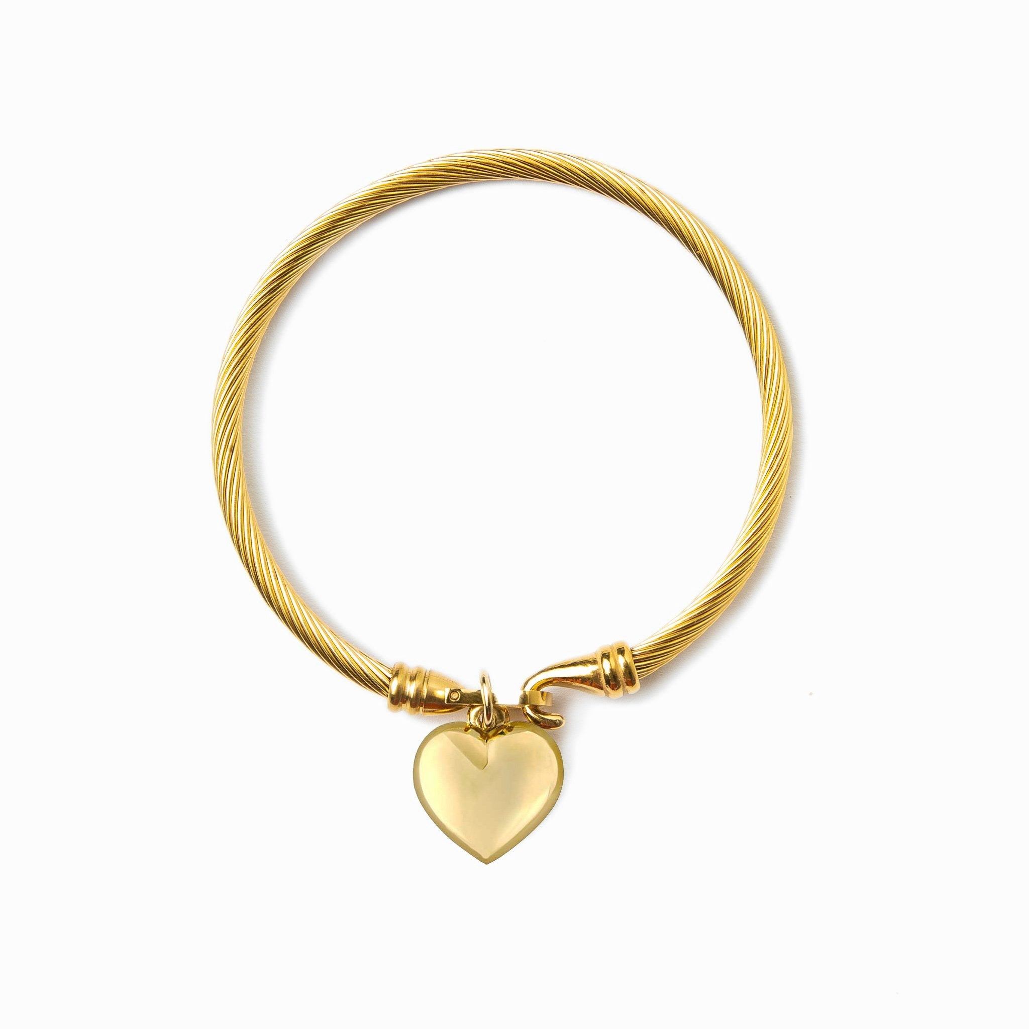 Heart Pendant Bracelet