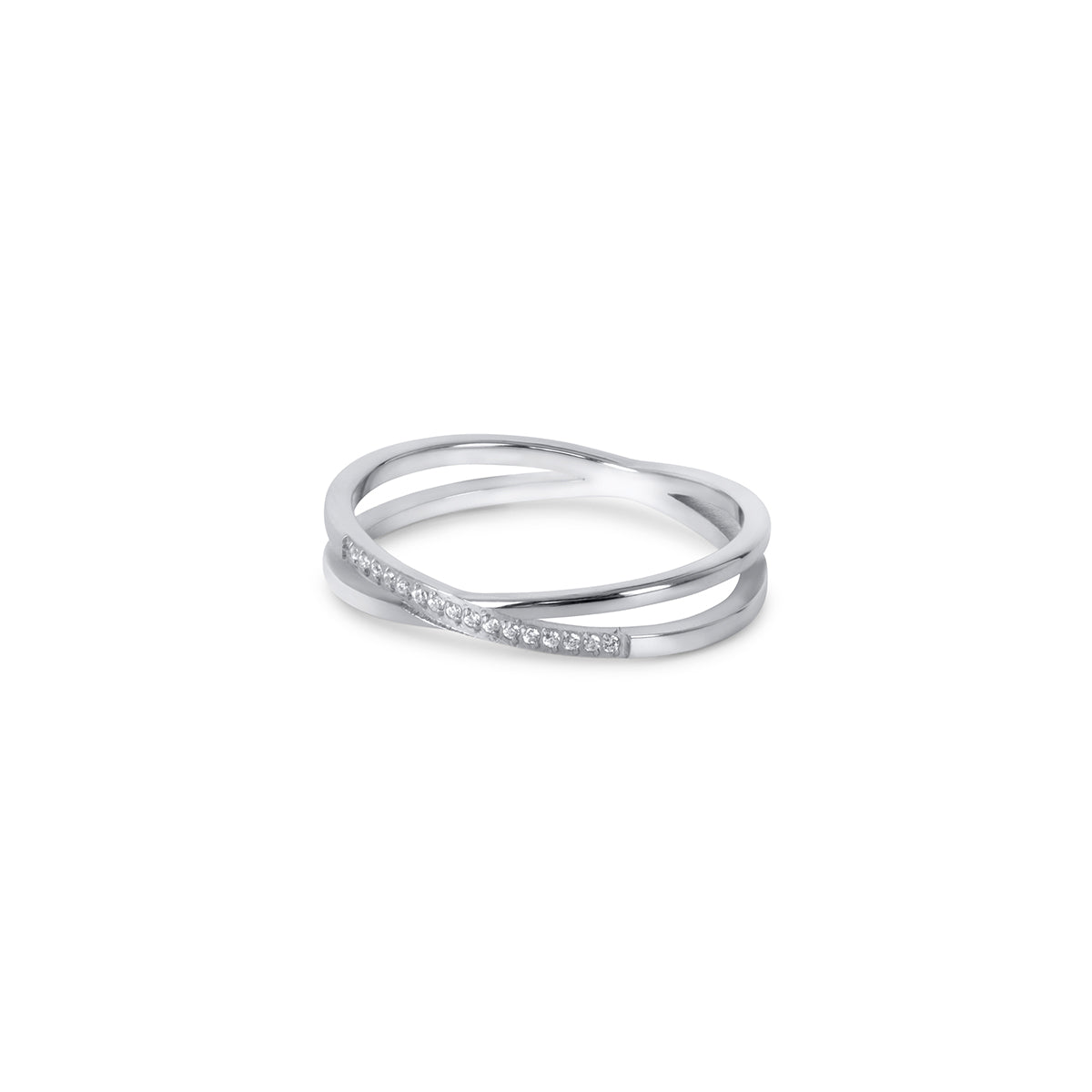 Lucia Stone Ring - Silver
