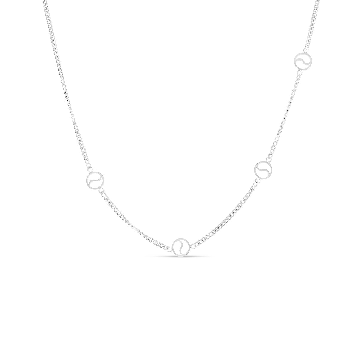 Sierra Pendant Necklace - Silver