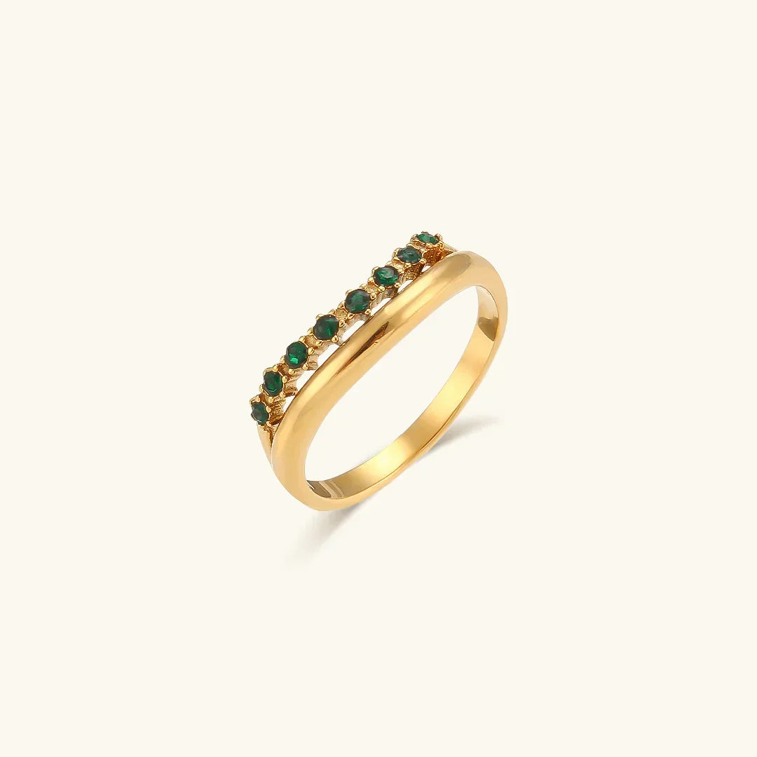 Adeline Diamond Gold Ring