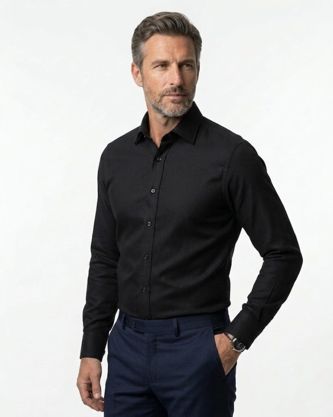 Chemise habillée à manches longues