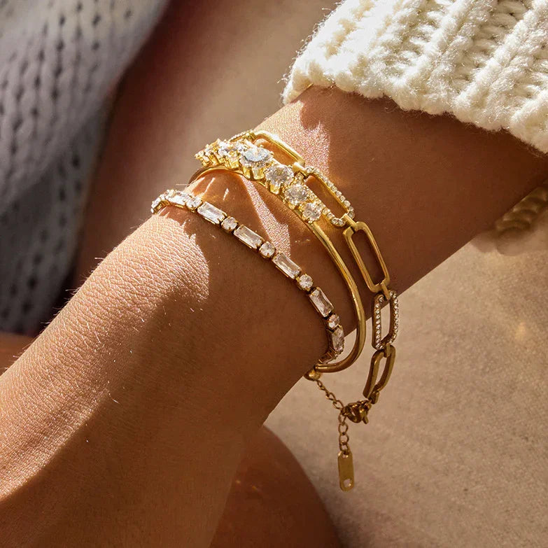 Coralie Diamond Chain Bracelet
