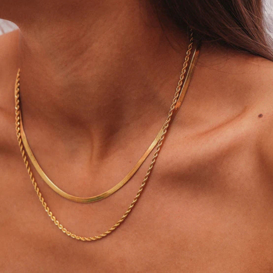 Hailey Layered Necklace