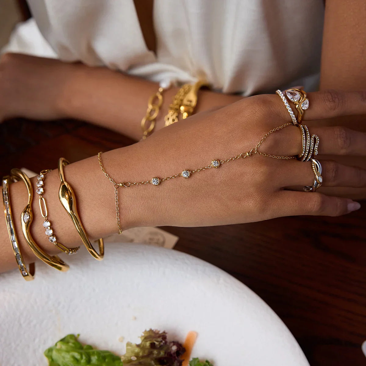 Juna Diamond Bangle