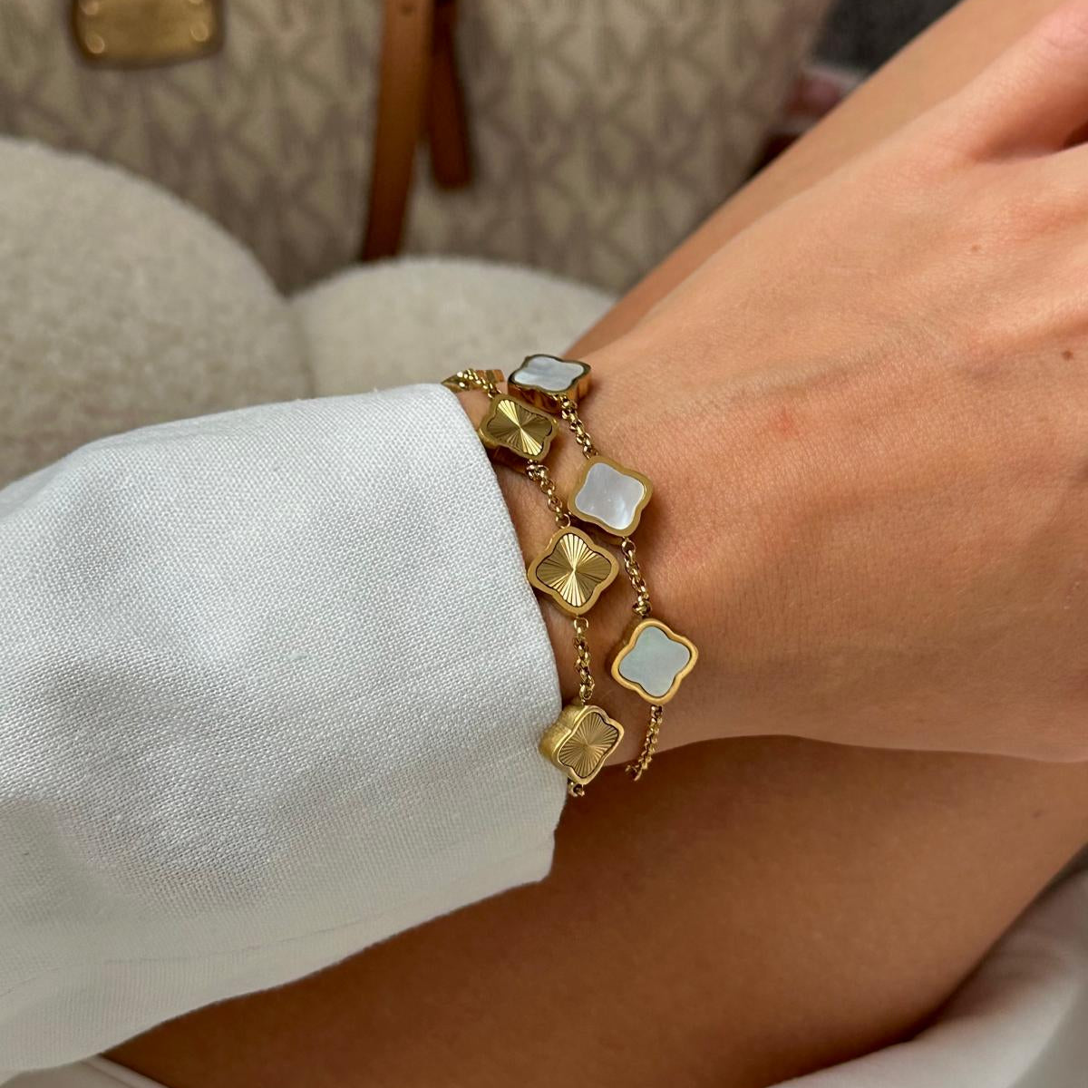 Celine Clover Bracelet