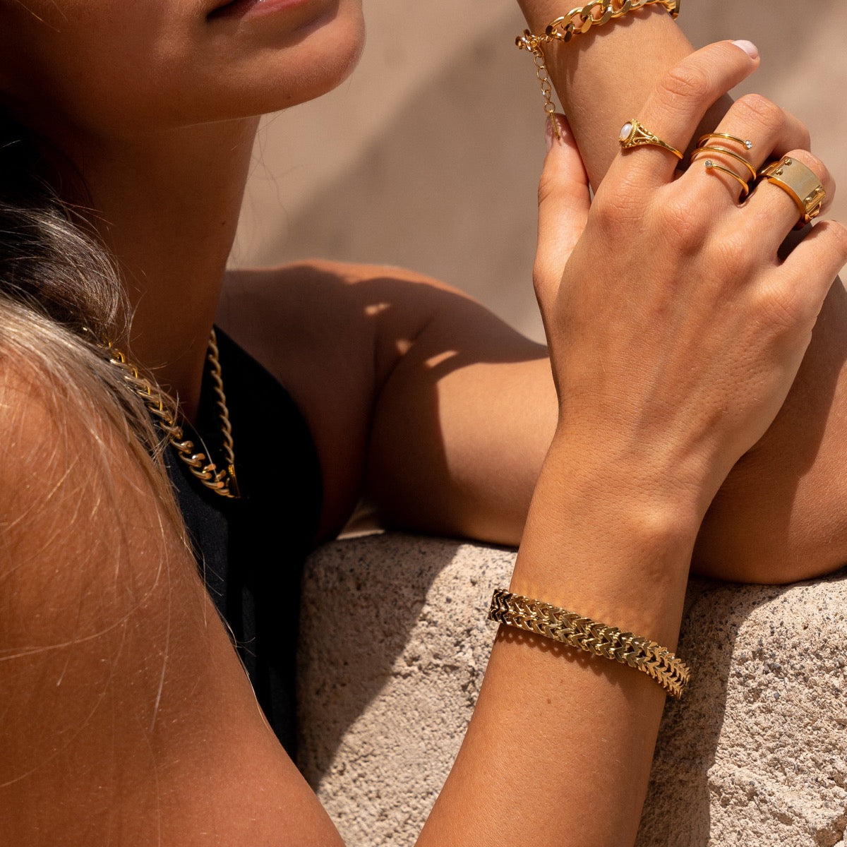 Eden Textured Bracelet