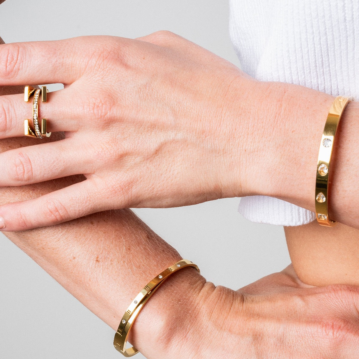 Multi Shape Stone Bracelet