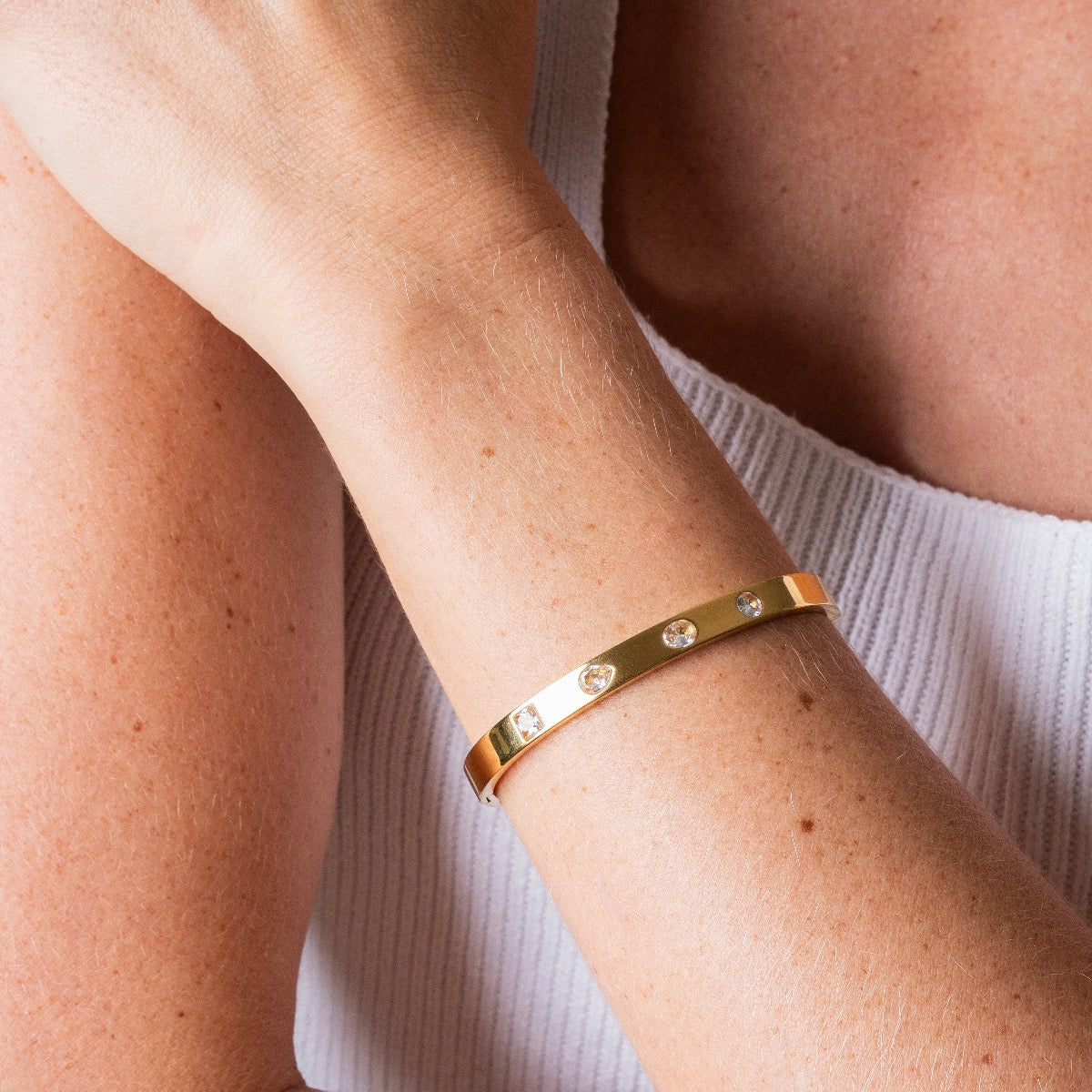 Multi Shape Stone Bracelet