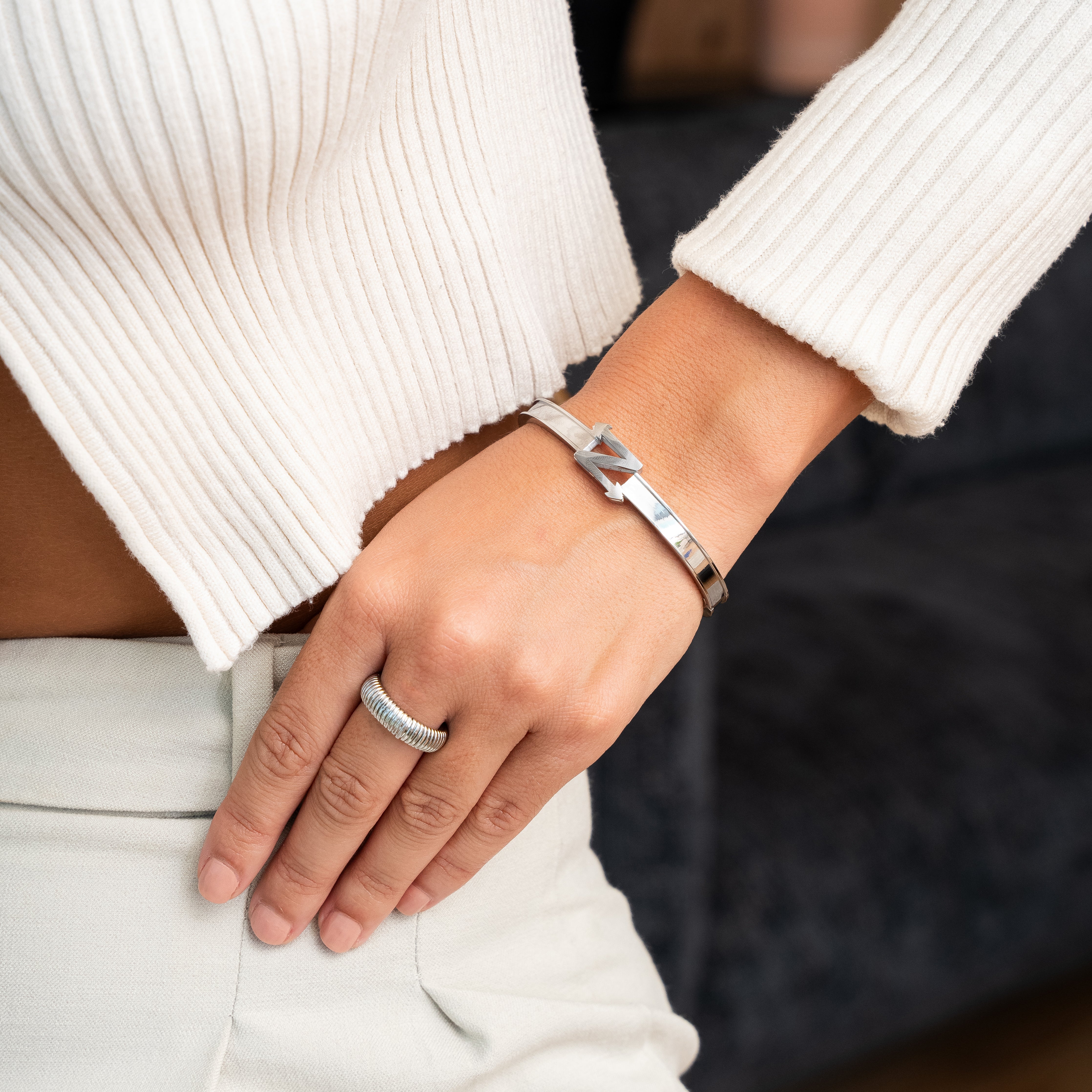 Pisa Minimal Ring - Silver