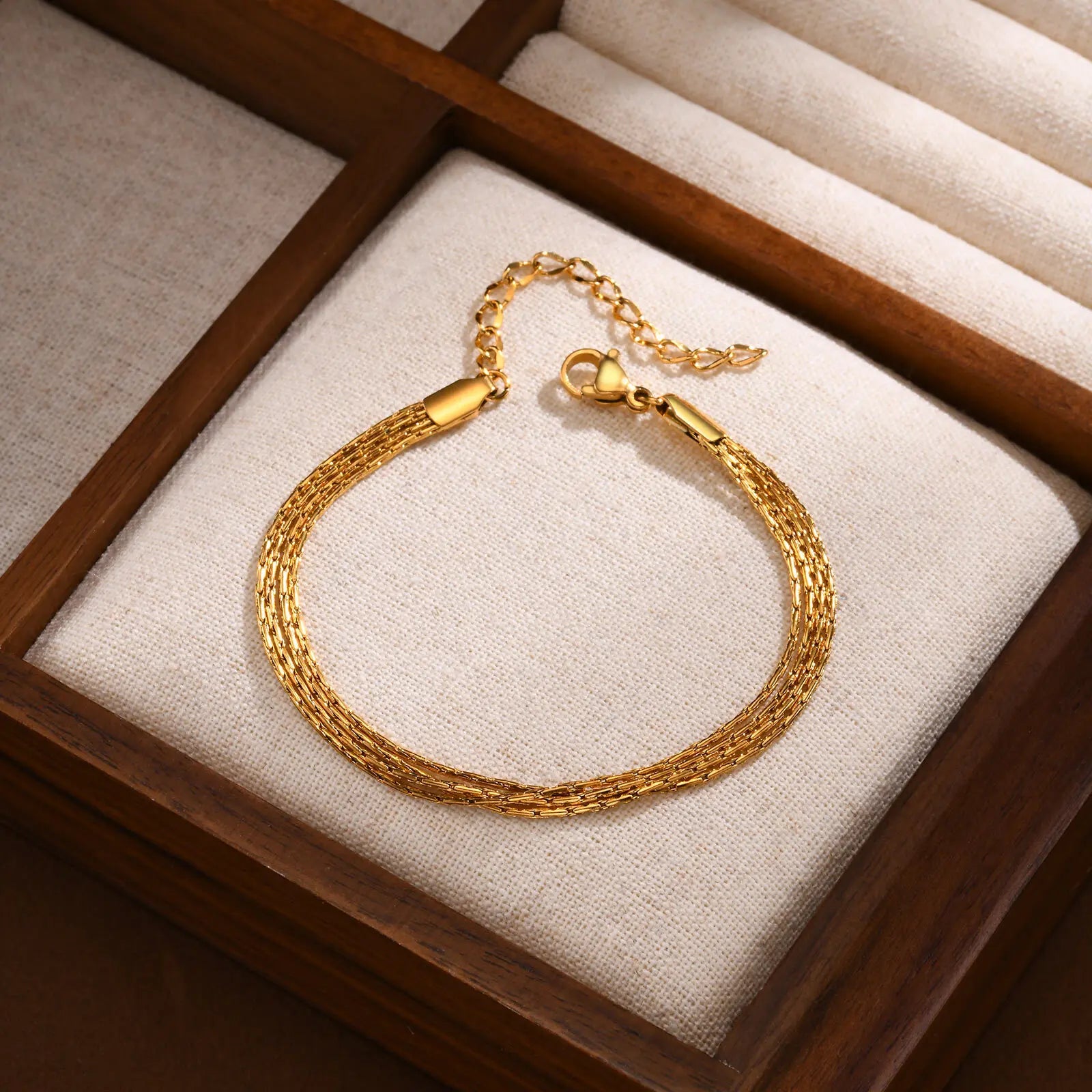 Neriah Multi-Layer Chain Bracelet
