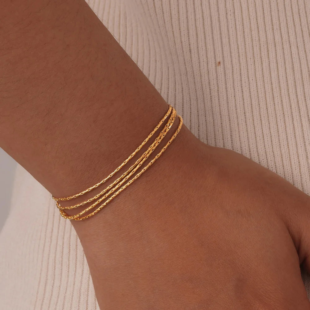 Neriah Multi-Layer Chain Bracelet