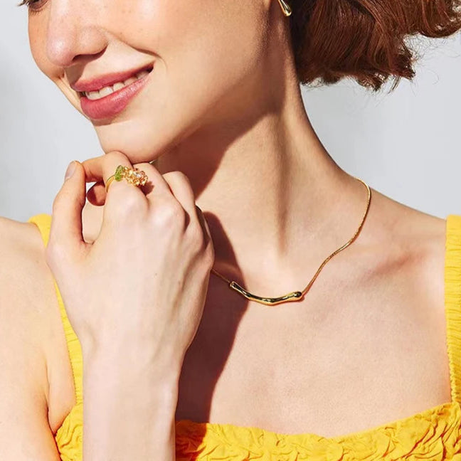 Elysian Asymmetrical Necklace