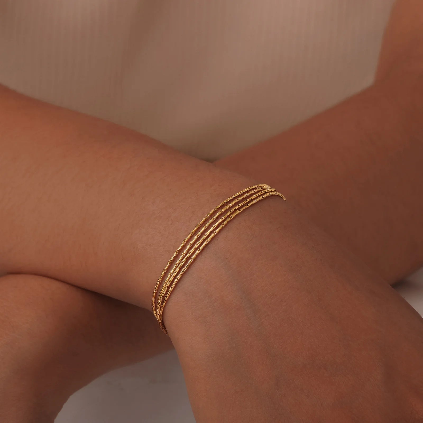 Neriah Multi-Layer Chain Bracelet