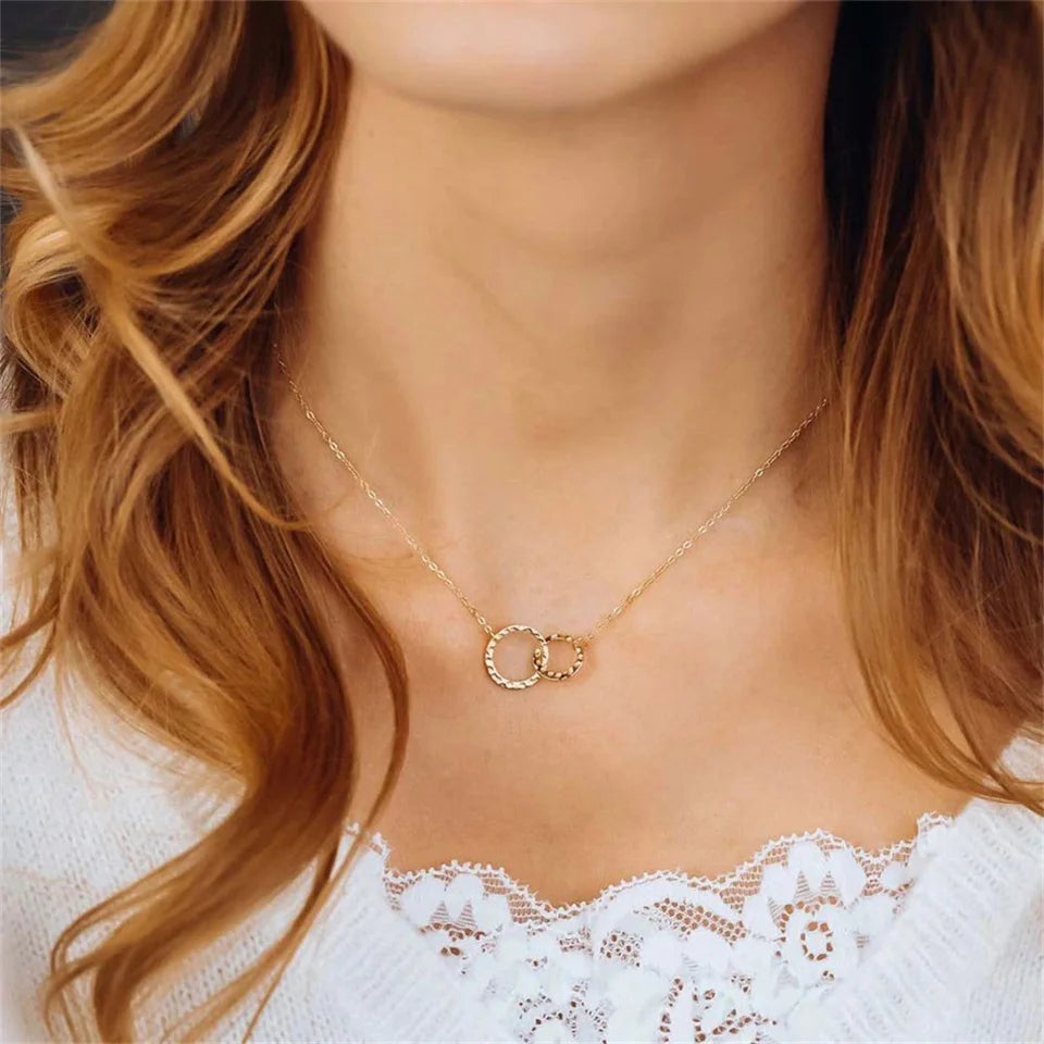 Aurielle Double Pendant Necklace