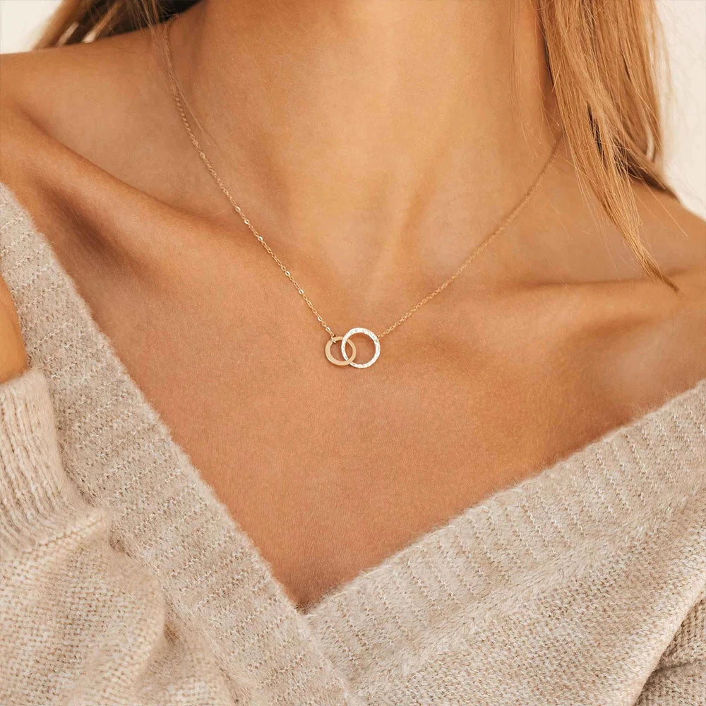 Aurielle Double Pendant Necklace