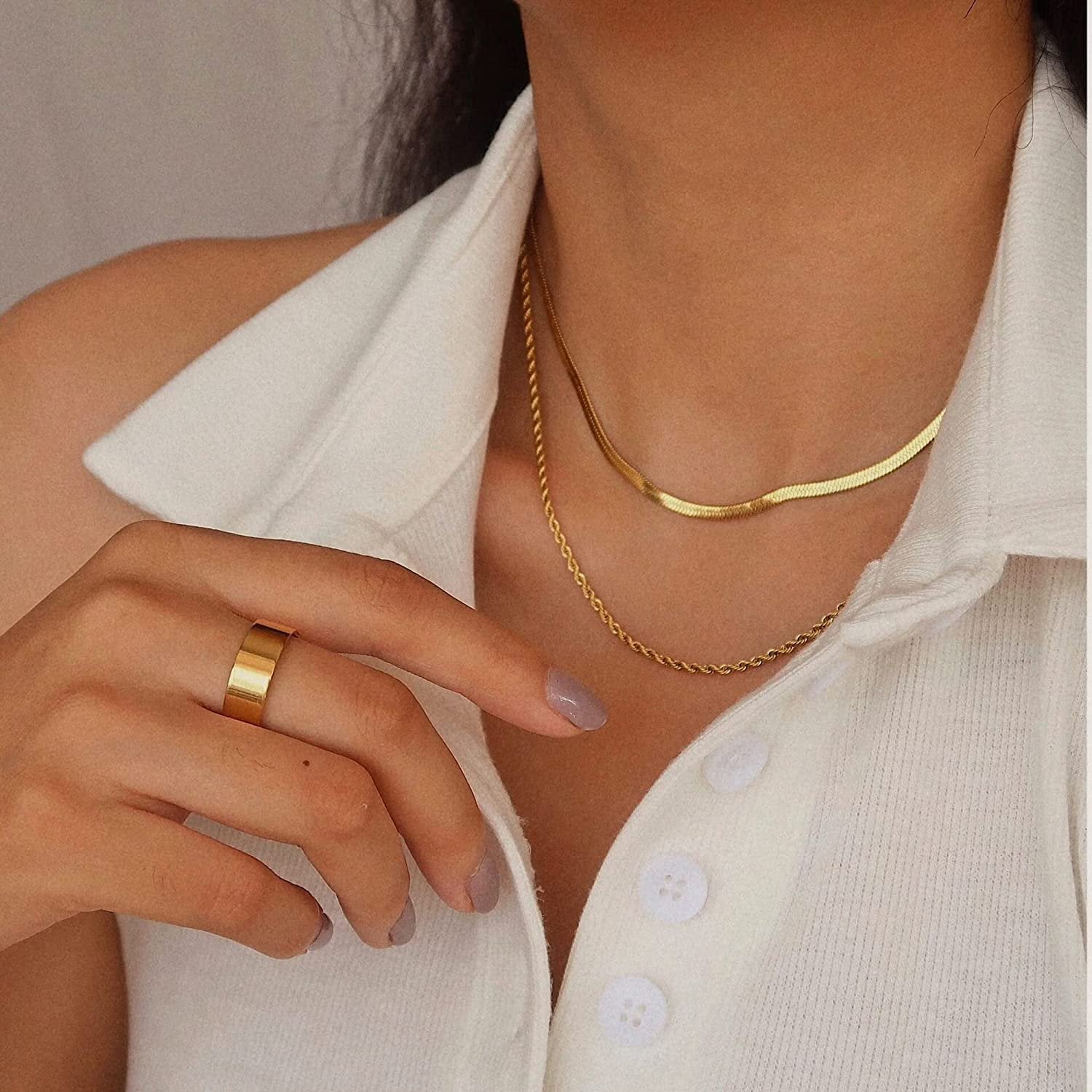 Hailey Layered Necklace
