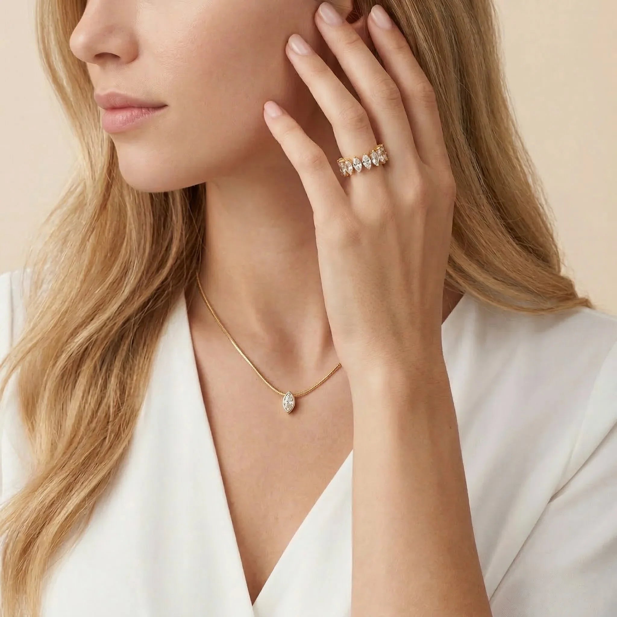 Genevieve Diamond Ring
